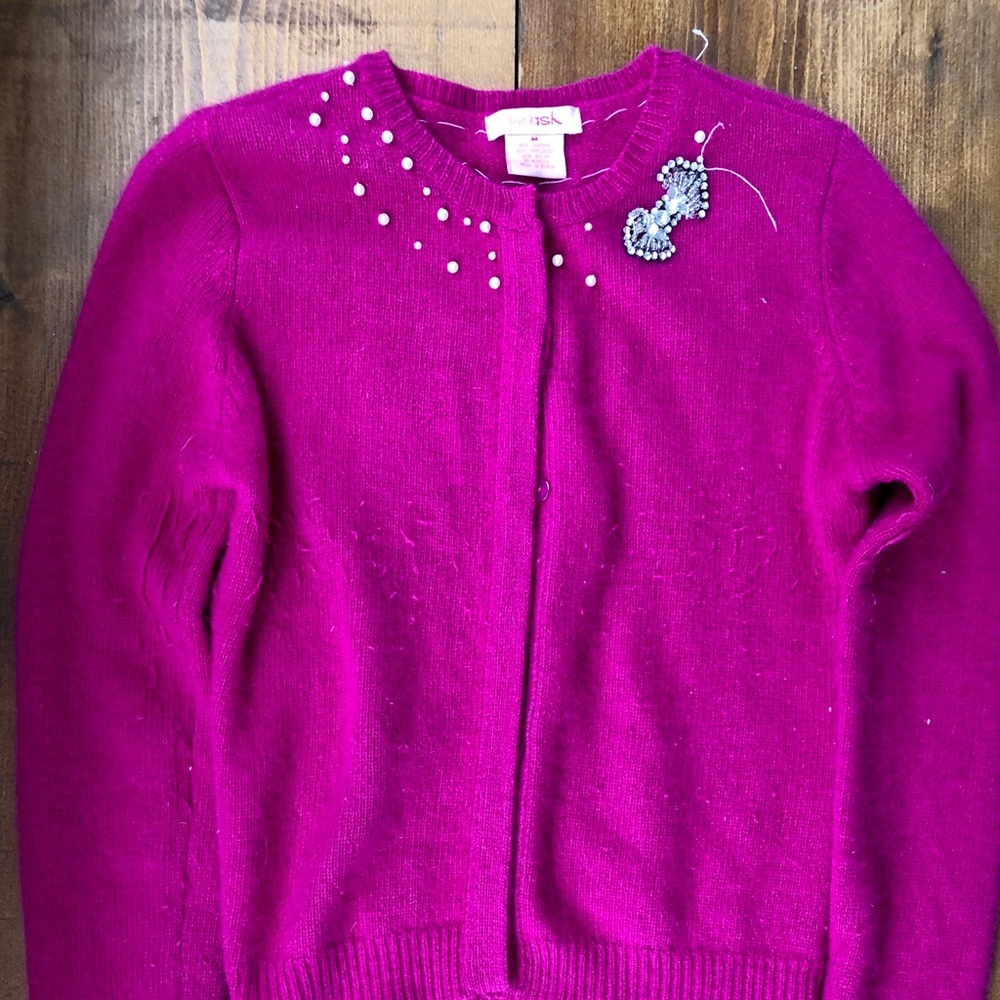 Pinkish Cardigan